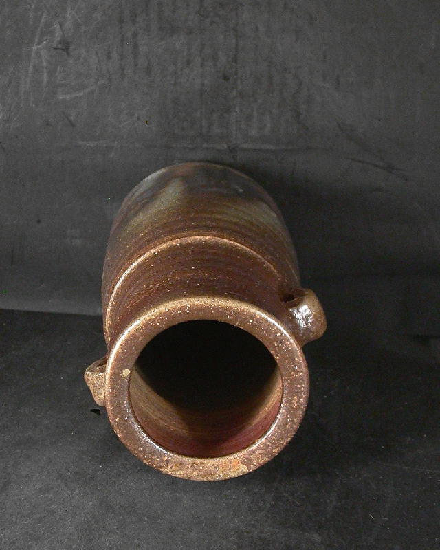 備前焼　花瓶 泰山窯 泰山窯 備前焼 徳利 ぐい呑 酒杯 酒器 共箱 陶器 陶芸 作家 未使用