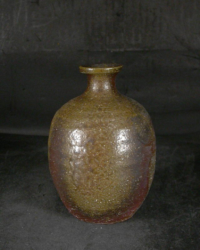 備前焼 壺 浮田曙 窯変 共箱 共布 花器 花入 www.sudouestprimeurs.fr