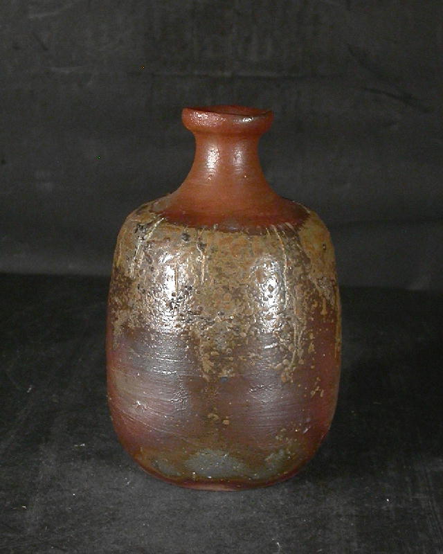 お買得 備前焼 登窯 備前焼中堅作家 高原 邦彦 共箱付き黄ゴマ