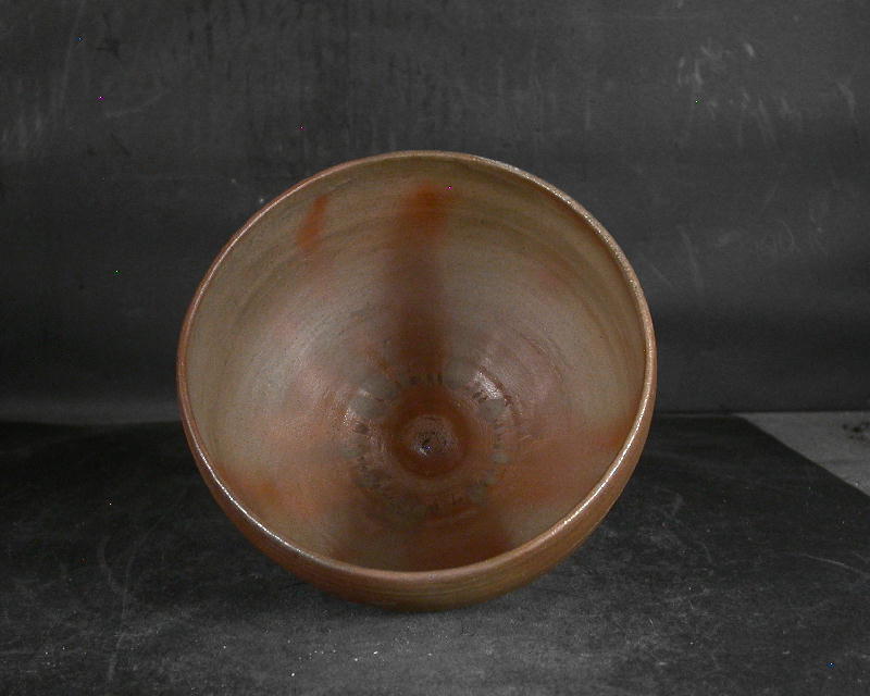 備前焼 登窯 備前焼物故作家 難波 周作 共箱付き緋襷・黄ゴマ抹茶茶碗 ...