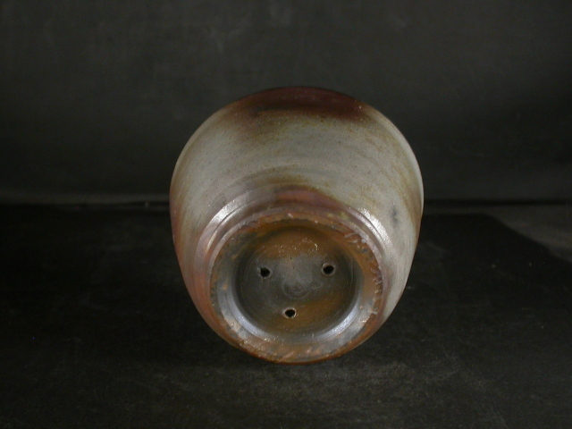 備前焼 登窯 備前焼中堅作家 出井 隆 小振りな桟切盆栽鉢1