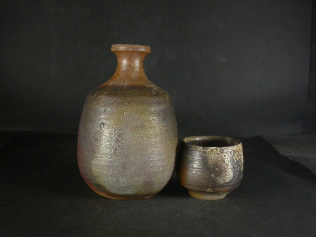 備前焼きの大きな横手急須 榊原芳山 Yahoo!オークション -「芳山