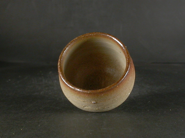 備前焼 難波総城 鬼ヶ城火附窯 花器 壺 高さ約33cm