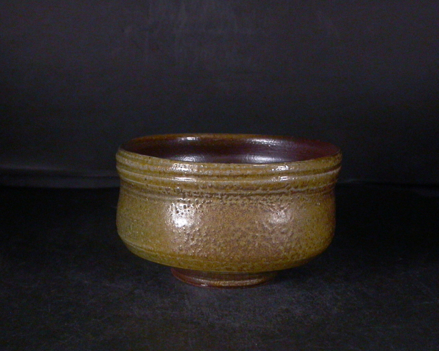 山本宗秀 備州窯『備前茶碗』人間国宝 山本陶秀系譜 備州窯 共箱 栞付