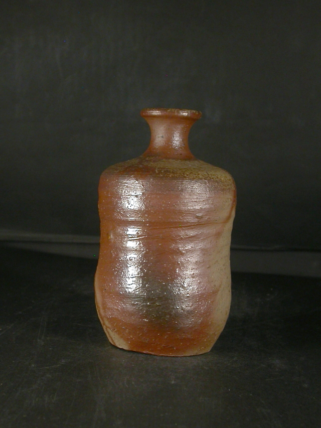 古備前 備前焼 仁堂窯 大森輝彦 江戸時代 備前焼 備前緋襷花入