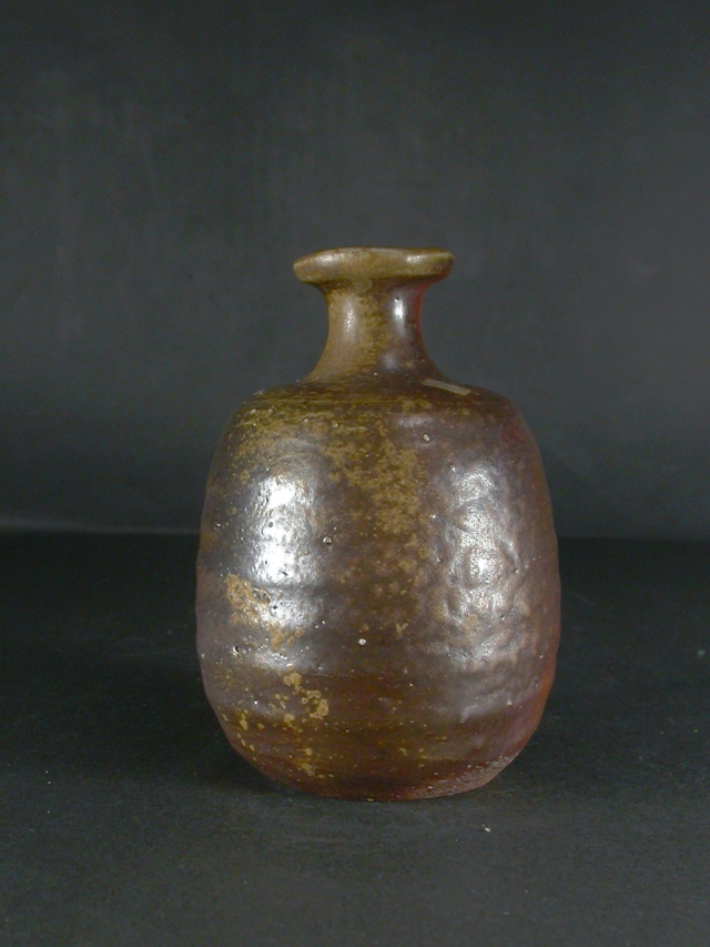 備前焼 登窯 備前焼窯元木村興楽園 15代木村 長十郎友敬 共箱付き黄