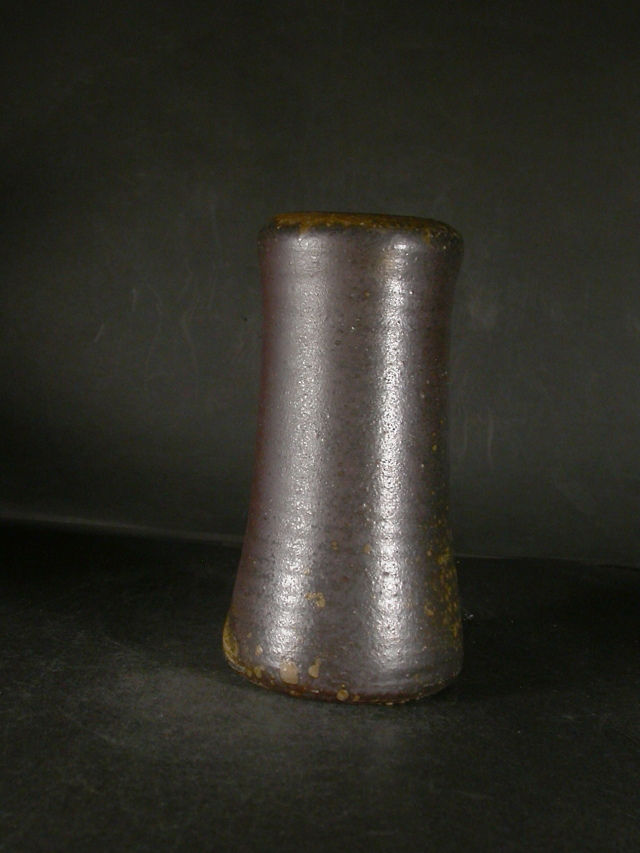 備前焼煎茶器セット(柴岡一海作) 備前焼 登窯 備前焼物故作家 伝統工芸士 柴岡 一海 共箱付き黄ゴマ花入