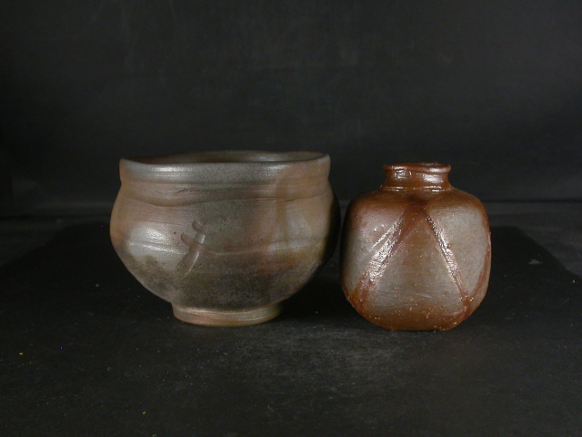 備前焼緋襷　山本出　茶碗　抹茶　お茶　茶具　陶器　茶器 楽天市場】備前焼緋襷 抹茶茶碗 │ お茶碗 陶器 茶器 茶道 和