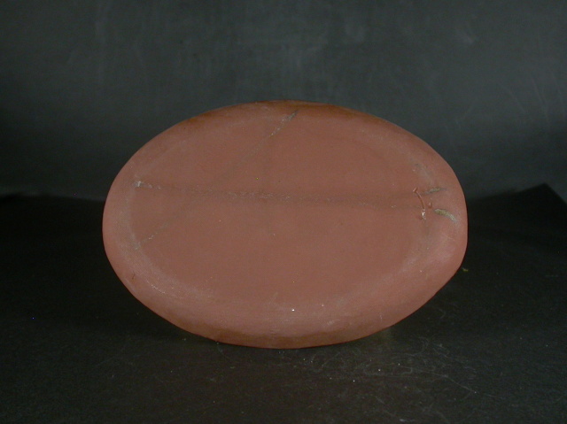 各見政峯 備前 皿 緋襷 扇面皿 5枚 共箱 各見政峯 備前 皿 緋襷 扇面皿 5枚 共箱