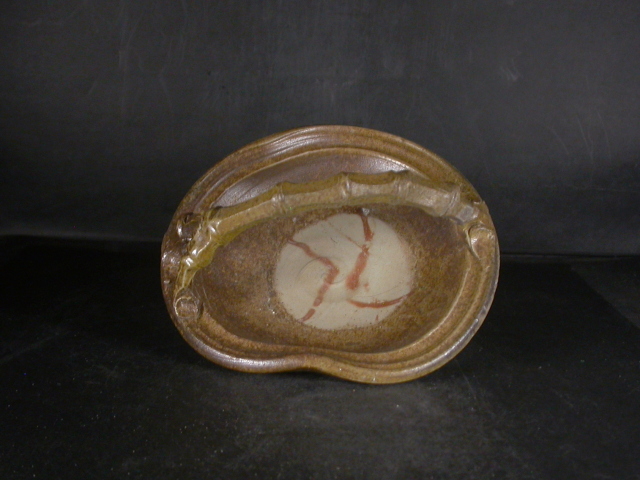 備前焼 登窯 備前焼中堅作家 竹内 靖之（山本） 最新作竹節手付き緋襷