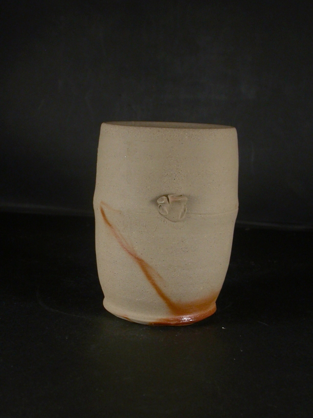 備前焼 登窯 備前焼中堅作家 竹内 靖之（山本） 最新作緋襷竹節