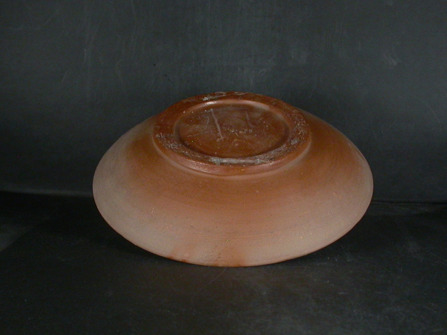 備前焼 備前焼中堅作家 片岡 聖観 20．5センチ緋襷深皿8 備前焼卸