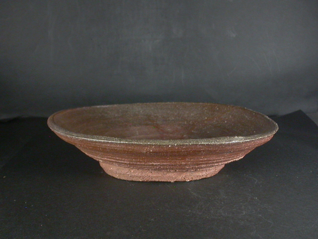 再々お値下げ　備前焼㊱　タタキ大四 方皿　ゴマ　緋襷　丁斎作 再々お値下げ 備前焼㊱ タタキ大四 方皿 ゴマ 緋襷 丁斎作