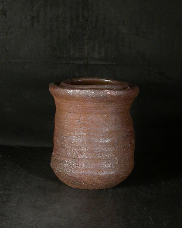 小壺花器5備前焼