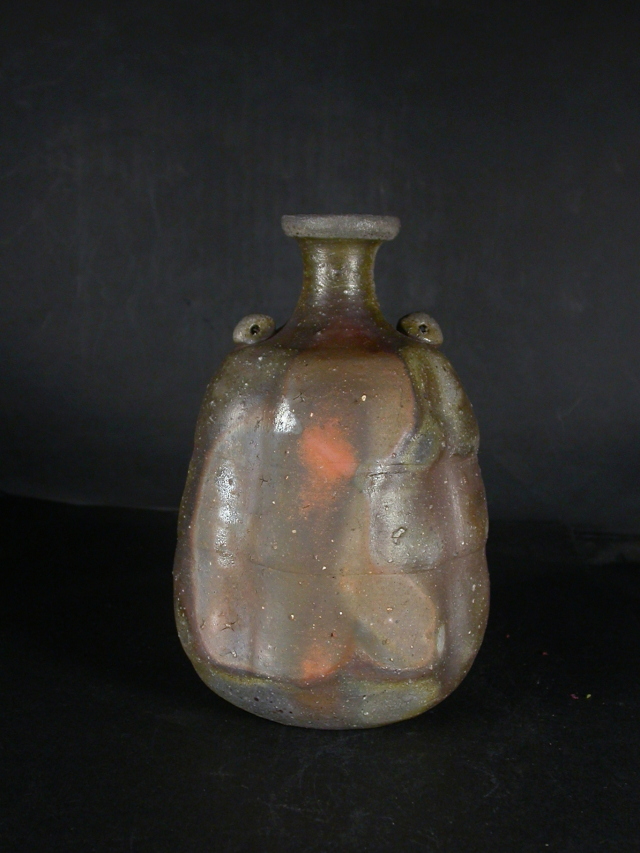 無形文化財 藤原楽山 備前徳利 共箱 無形文化財 藤原楽山 備前徳利 共箱 - メルカリ