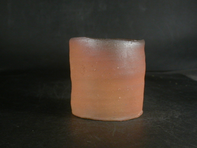 備前焼 登窯 備前焼若手作家 中村 和樹 最新作黄ゴマ緋フリーカップ