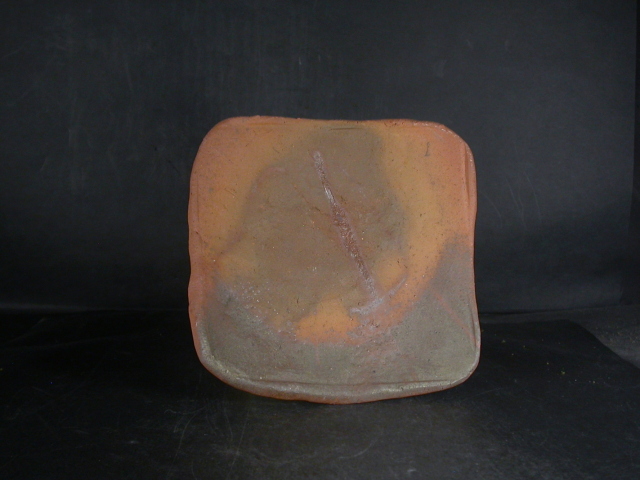 四方皿 2枚 備前焼 A 備前焼 四方深皿2枚セット | 岡山県浅口市