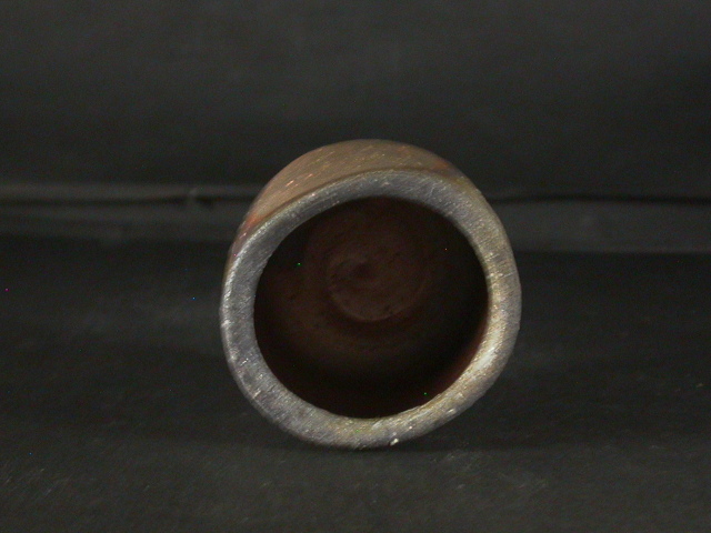 渋田寿昭　備前焼　徳利　花活け 渋田寿昭 備前焼 徳利 花活け