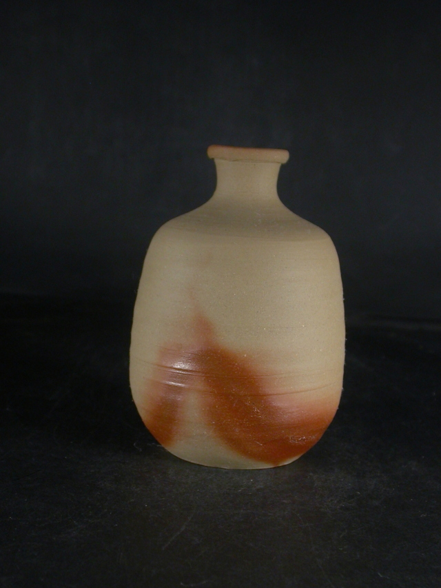 処分品 備前焼 備前焼窯元 備前陶苑 若手作家作緋襷徳利10 備前焼卸