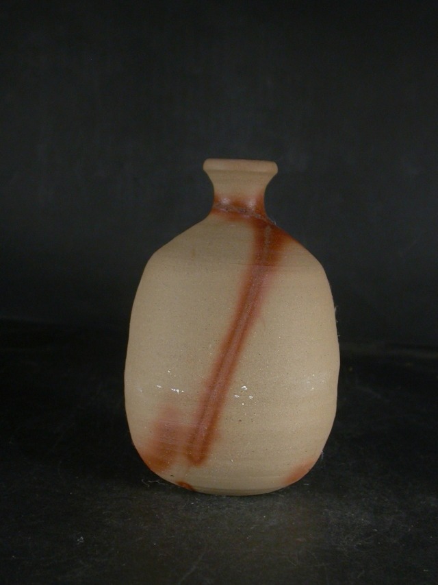 処分品 備前焼 備前焼窯元 備前陶苑 若手作家作緋襷徳利18 備前焼卸