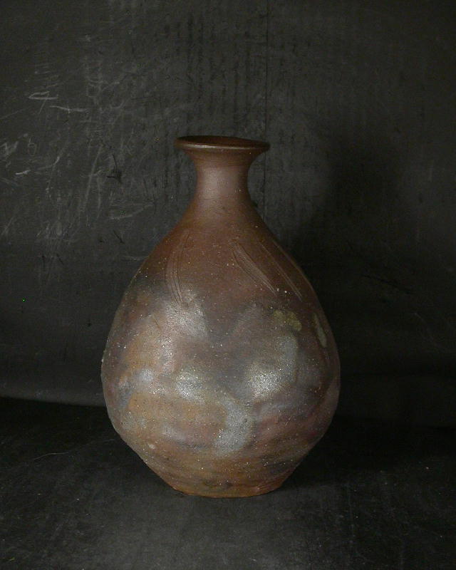 虫明焼 徳利とぐい呑み 酒器　岡山県無形文化保持者作品￼ Amazon.co.jp: 虫明焼 徳利とぐい呑み 酒器 岡山県無形文化保持
