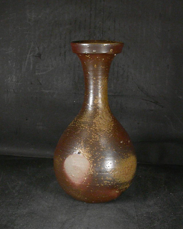 備前焼、岡山県無形文化財、吉本 正、花入 【公式通販】