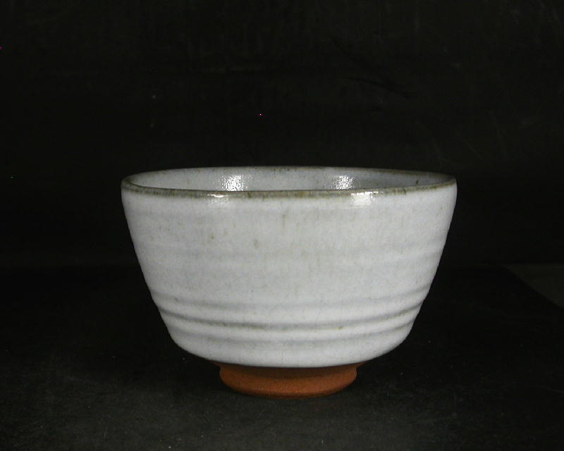 広島 熊野焼 皿谷 実 共箱付き粉引抹茶茶碗３ 備前焼卸・小売 六べえ