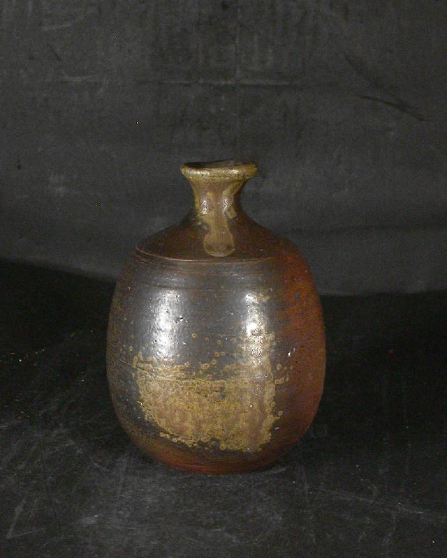 備前焼 登窯 備前焼物故作家 榊原 貢 黄ゴマ徳利2 備前焼卸・小売 六べえ